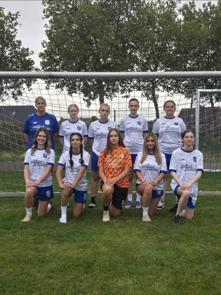 A-Juniorinnen der Viktoria Kleingladbach, Mannschaftsfoto